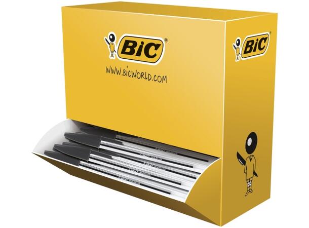 Kulepenn BIC Cristal M sort (100) 